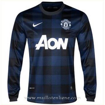 Maillot Manchester United Manche Longue Exterieur 2013-2014